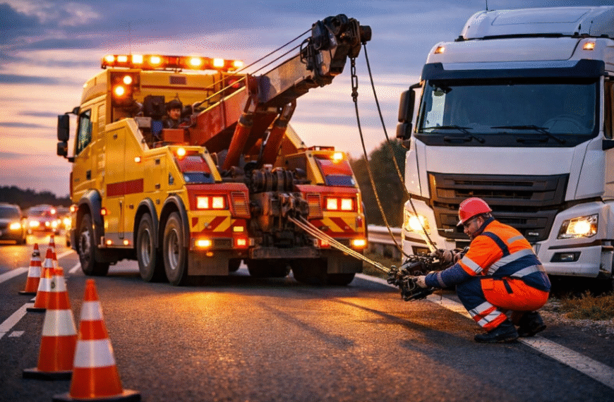 24/7 Heavy Truck Road Assistance: Fast Help on the Highway